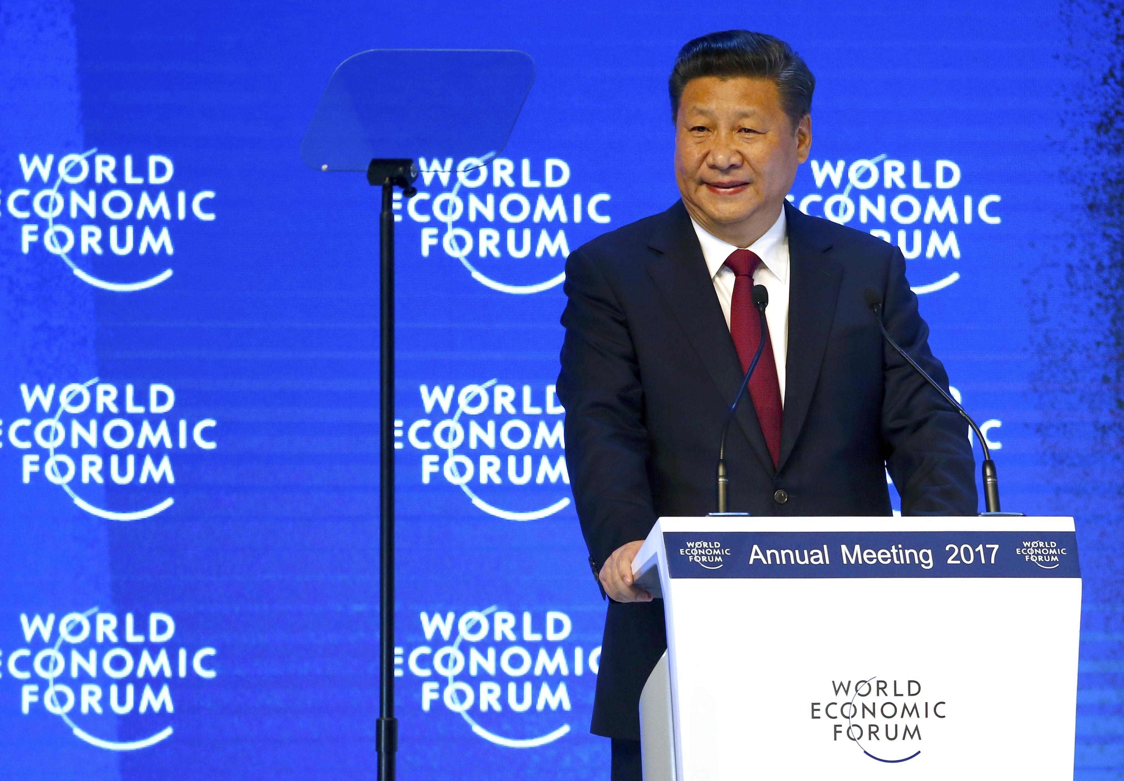 Xi At Davos 2017 - Novasia